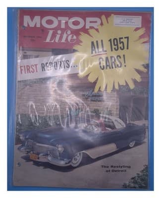 Motor Life September 1956 First Reports All 1957 Cars Magazine - Image 1