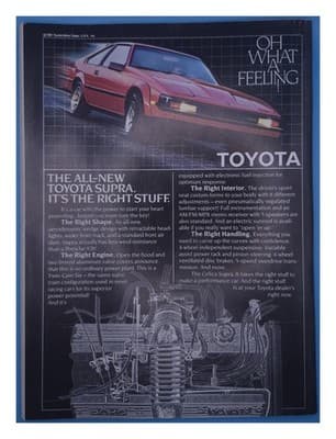 Car and Driver March 1982 Piazza Corvette Rampage Magazine - Thumbnail 2