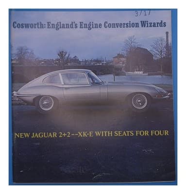 March 2017 Cosworth Jaguar XK-E 2+2 Auto Magazine - Image 1