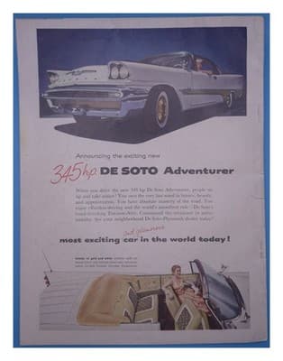 Motor Trend March 1957 Chrysler 300-C Car Magazine - Thumbnail 2