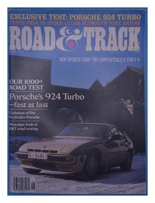Road & Track June 1979 Porsche 924 Turbo & New Sports Cars Magazine - Image 1