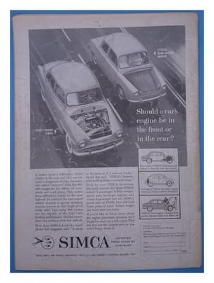 Road & Track September 1959 Phil Hill Ferrari Monaco Magazine - Thumbnail 2