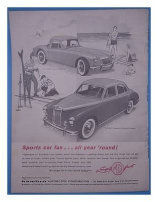 Motor Trend November 1957 Flying Car Studebaker Rambler GM Magazine - Thumbnail 2