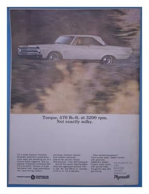 Road & Track August 1965 Sting Ray Renault Gordini Grand Prix Engines Magazine - Thumbnail 2