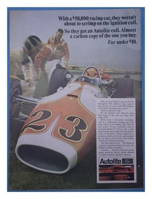 Car and Driver January 1968 Plymouth Road Runner Racing Magazine - Thumbnail 2