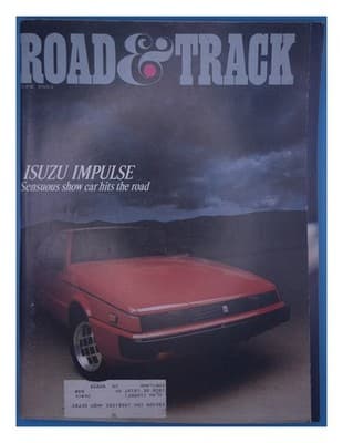 Road & Track June 1983 Isuzu Impulse Magazine - Image 1