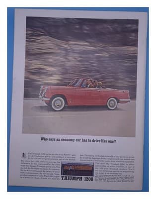 Car and Driver July 1963 Frazer-Nash Le Mans Replica Magazine - Thumbnail 2