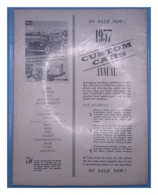 Motor Life Nov 1956 '57 Ford Lincoln Fuel Injection Car Magazine - Thumbnail 2