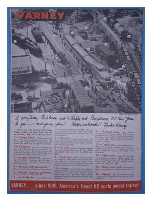 Model Railroader December 1958 Operation Track Plans Scenery Magazine - Thumbnail 2