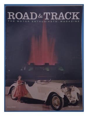 Road & Track May 1958 Motor Enthusiast Vintage Car Magazine - Image 1