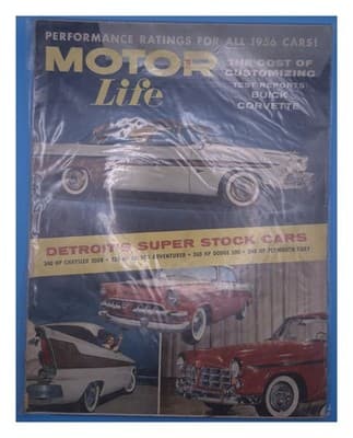 Motor Life May 1936 Performance Ratings for All 1956 Cars Magazine - Image 1