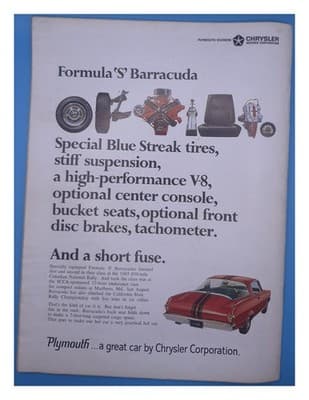 Road & Track April 1966 Jaguar XK-E Cosworth Engine Magazine - Thumbnail 2