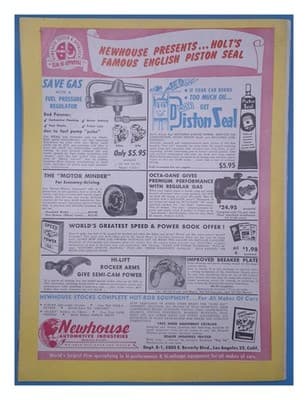 Road & Track January 1952 Red Race Car 88 Magazine - Thumbnail 2