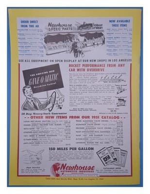 Road and Track March 1951 Pinin Farina Alfa Romeo Magazine - Thumbnail 2