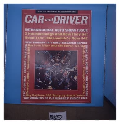 Car and Driver May 1965 International Auto Show Magazine - Image 1