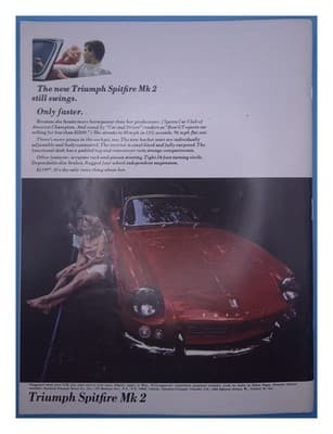 Car and Driver June 1965 Ford GT Indianapolis 500 Magazine - Thumbnail 2