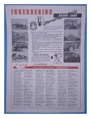 Road & Track Jul-Aug 1950 Bridgehampton Road Race Magazine - Thumbnail 2