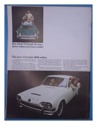 Road & Track November 1966 Porsche Carrera 6 U.S. Cars 1967 Magazine - Thumbnail 2