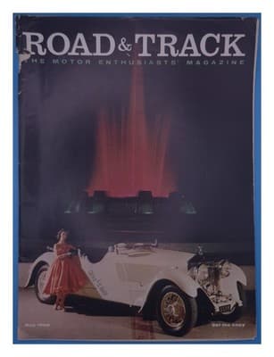 Road & Track May 1958 Vintage Car Magazine - Image 1
