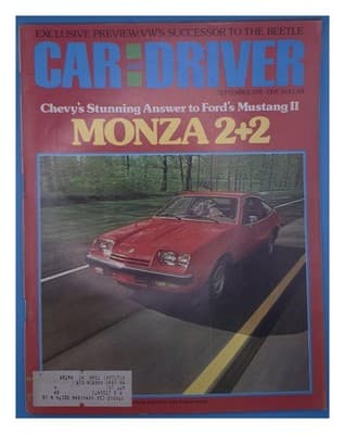 Car and Driver September 1974 Monza 2+2 vs Mustang II Magazine - Image 1