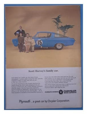 Road & Track August 1966 BRM H-16 Grand Prix Engine Magazine - Thumbnail 2