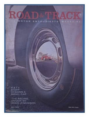 Road & Track April 1959 R&T Small Car & Racing Driver Magazine - Image 1