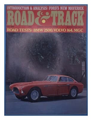 Road & Track May 1969 Ford Maverick Magazine - Image 1