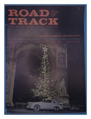 Road & Track January 1960 Valiant Studebaker Lark Road Tests Magazine - Image 1