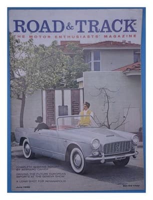 Road & Track June 1959 Sebring Report European Imports Magazine - Image 1