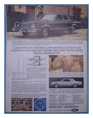 Car and Driver November 1974 Cordoba Monte Carlo Magazine - Thumbnail 2