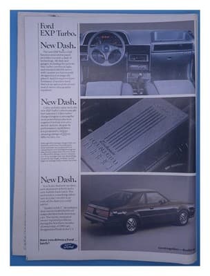 Car and Driver November 1983 300ZX Turbo Magazine - Thumbnail 2