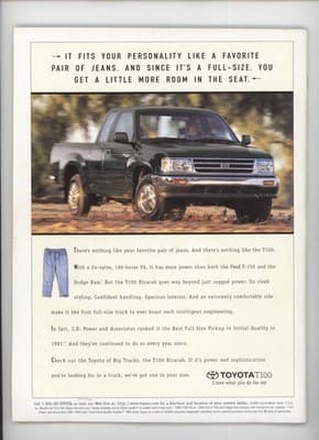 Four Wheeler February 1996 New Pickups Prices Specs Magazine - Thumbnail 2