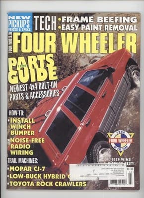 Four Wheeler February 1996 New Pickups Prices Specs Magazine - Image 1