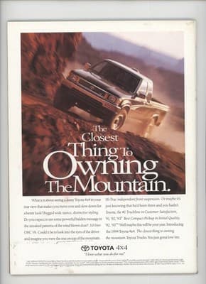 Four Wheeler April 1994 Waterproof 4x4 Builds Blazer Magazine - Thumbnail 2