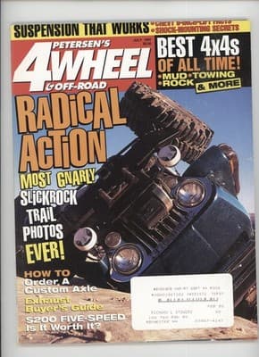 Petersen's 4-Wheel & Off-Road July 1997 Suspension That Works Magazine - Image 1