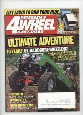 Petersen's 4-Wheel & Off-Road November 2010 Ultimate Adventure Jeep Magazine - Image 1