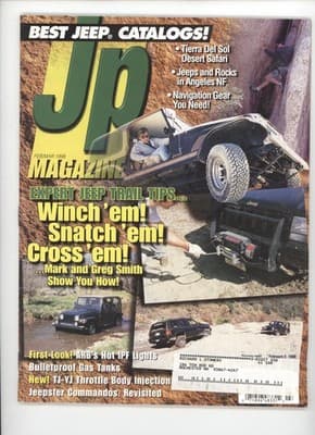 JP Magazine Feb/Mar 1998 Jeep Trail Tips & Product Reviews Magazine - Image 1