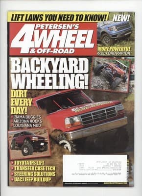 Petersen's 4 Wheel & Off-Road October 2010 Ford Raptor Magazine - Image 1