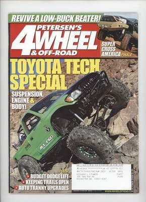Petersen's 4-Wheel & Off-Road October 2008 Toyota Tech Magazine - Image 1