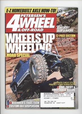 Petersen's 4-Wheel & Off-Road August 2008 Moab Special Magazine - Image 1