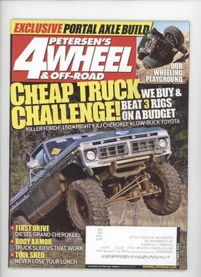 Petersen's 4Wheel & Off-Road October 2013 Portal Axle Build Magazine - Image 1
