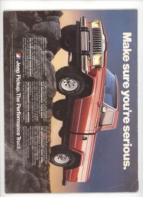 Four Wheeler March 1981 Jeep CJ Scrambler Toyota 4x4 Magazine - Thumbnail 2
