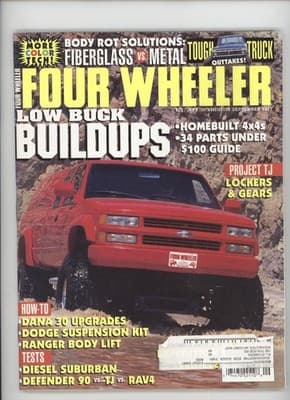 Four Wheeler September 1997 Low Buck Buildups Off Road Magazine - Image 1