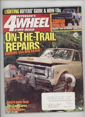 Petersen's 4-Wheel & Off-Road Oct 1995 Off-Road Repairs Magazine - Image 1