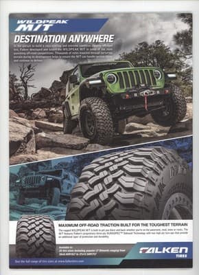 Four Wheeler January 2020 Jeep Gladiator Restomod Scout Magazine - Thumbnail 2
