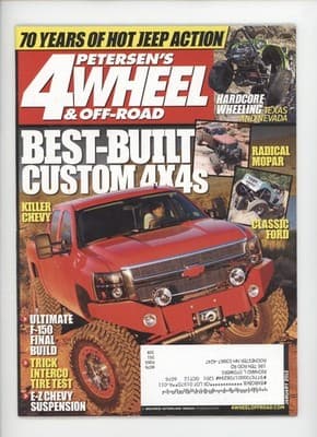 Petersen's 4-Wheel & Off-Road January 2012 Best-Built Custom 4x4s Magazine - Image 1