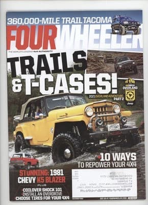 Four Wheeler December 2021 Trails T-Cases Overland Adventure Magazine - Image 1