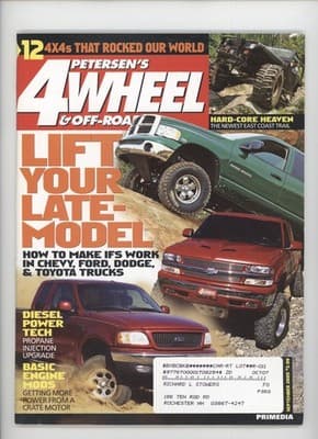 Petersen's 4-Wheel & Off-Road September 2005 Diesel Power Tech Magazine - Image 1
