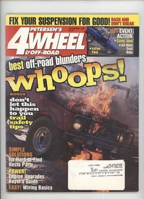 Petersen's 4Wheel & Off-Road December 1997 Suspension Fix Magazine - Image 1