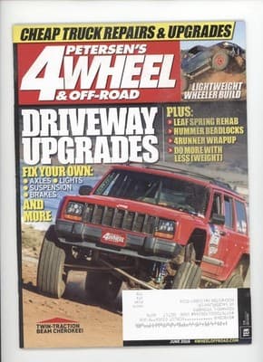 Petersen's 4-Wheel & Off-Road June 2016 Driveway Upgrades Magazine - Image 1